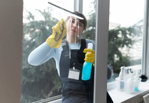 Nettoyage de vitres intérieures et extérieures à Oudincourt